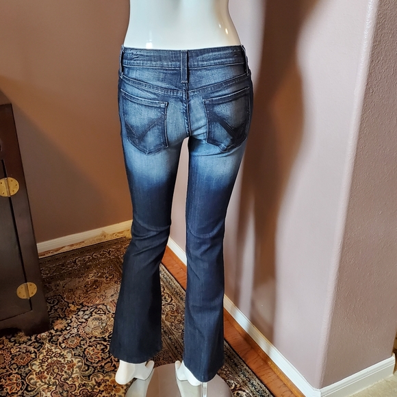 BEBE lowrise bootcut jeans size 26 - Picture 3 of 5